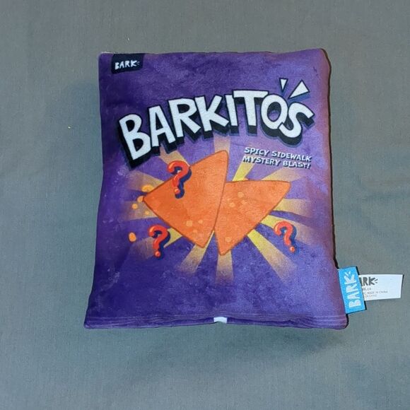 3 pc BARK Dog Toy Snack Themed Set - BENEFITS SENIOR DOG RESCUE - Picture 5 of 10